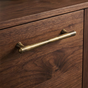 Vintage Brass Antique Bronze Cupboard Drawer Pulls