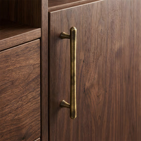 Vintage Brass Antique Bronze Cupboard Drawer Pulls