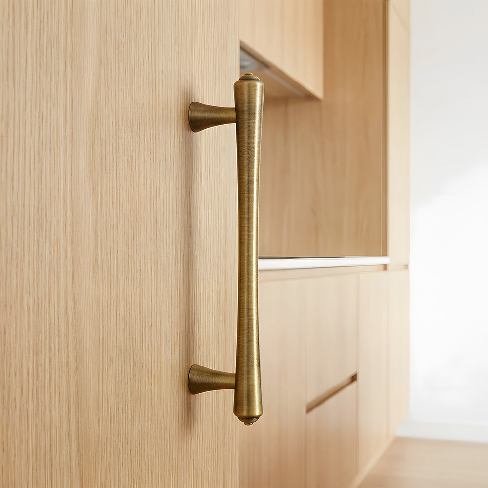 Vintage Brass Antique Bronze Cupboard Drawer Pulls