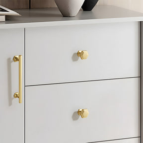 Vintage Hexagon Cupboard Handles for Kitchen