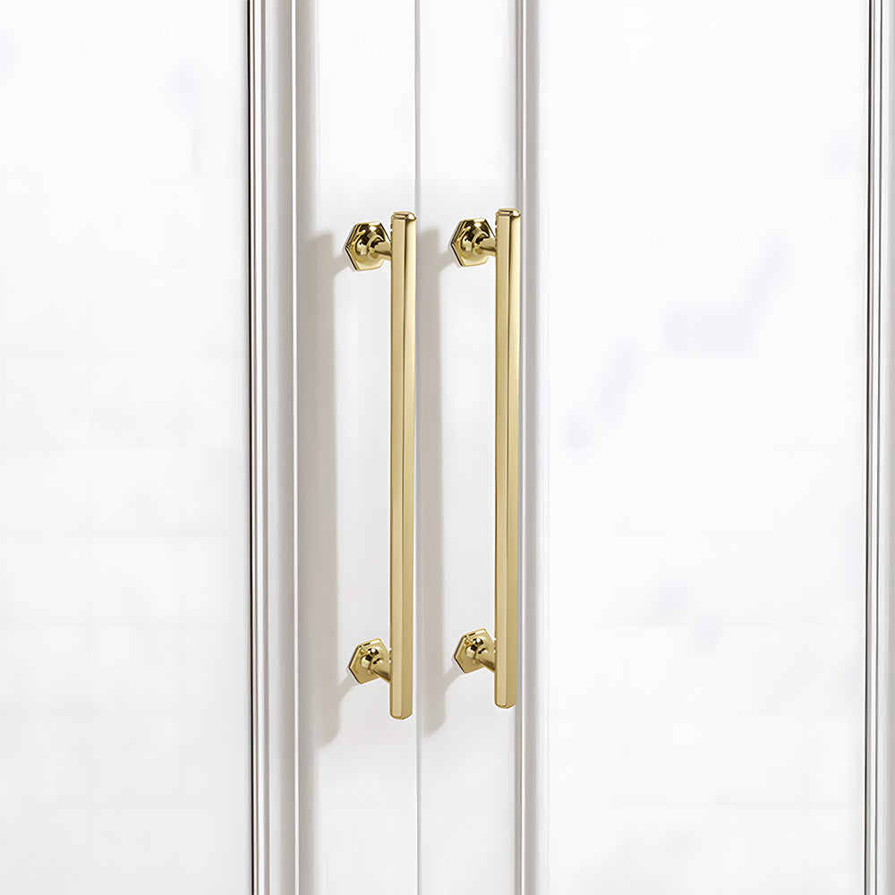 Vintage Hexagon Cupboard Handles for Kitchen