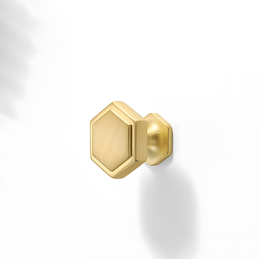 Vintage Hexagon Cupboard Handles for Kitchen