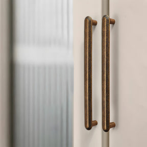 Vintage Knurled Textured Cabinet Bar Pulls