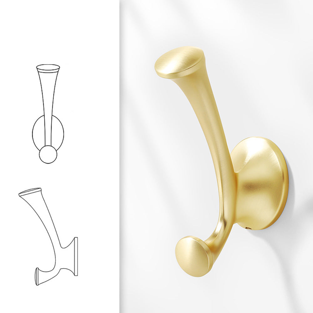 Vintage Victorian Double Hat and Coat Hook
