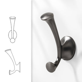 Vintage Victorian Double Hat and Coat Hook