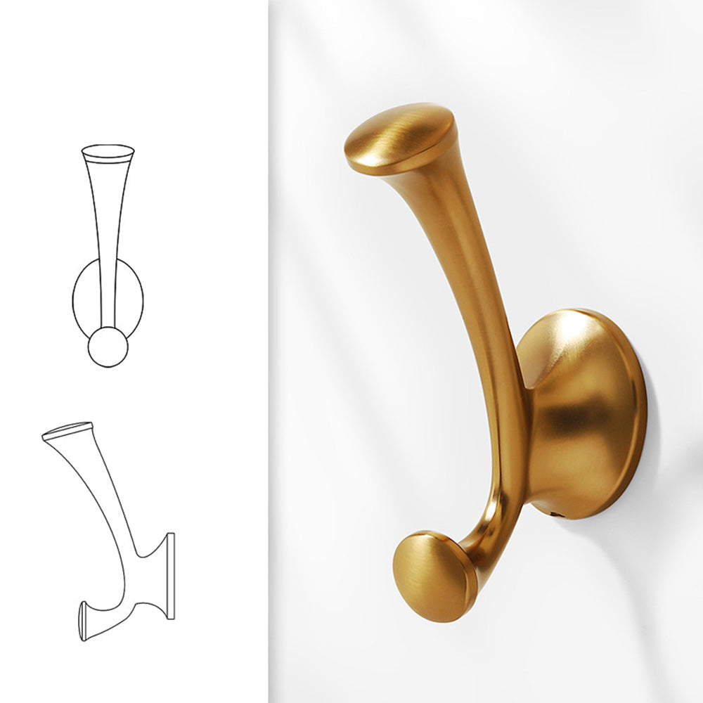 Vintage Victorian Double Hat and Coat Hook