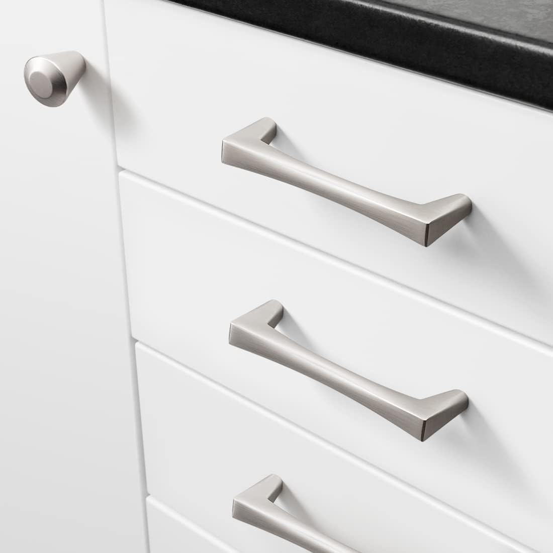 Simple Wardrobe Kitchen High Cabinet Door Drawer Handles