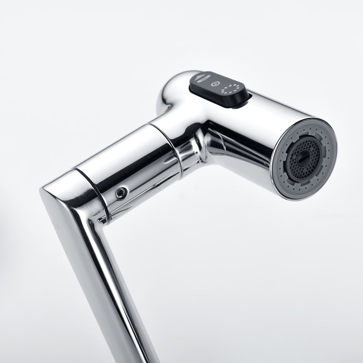 Intelligent Digital Display Hot And Cold Basin Tap_Chrome