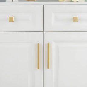 modern gold brass  handles