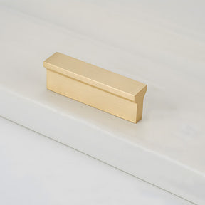 contemporary gold brass handles