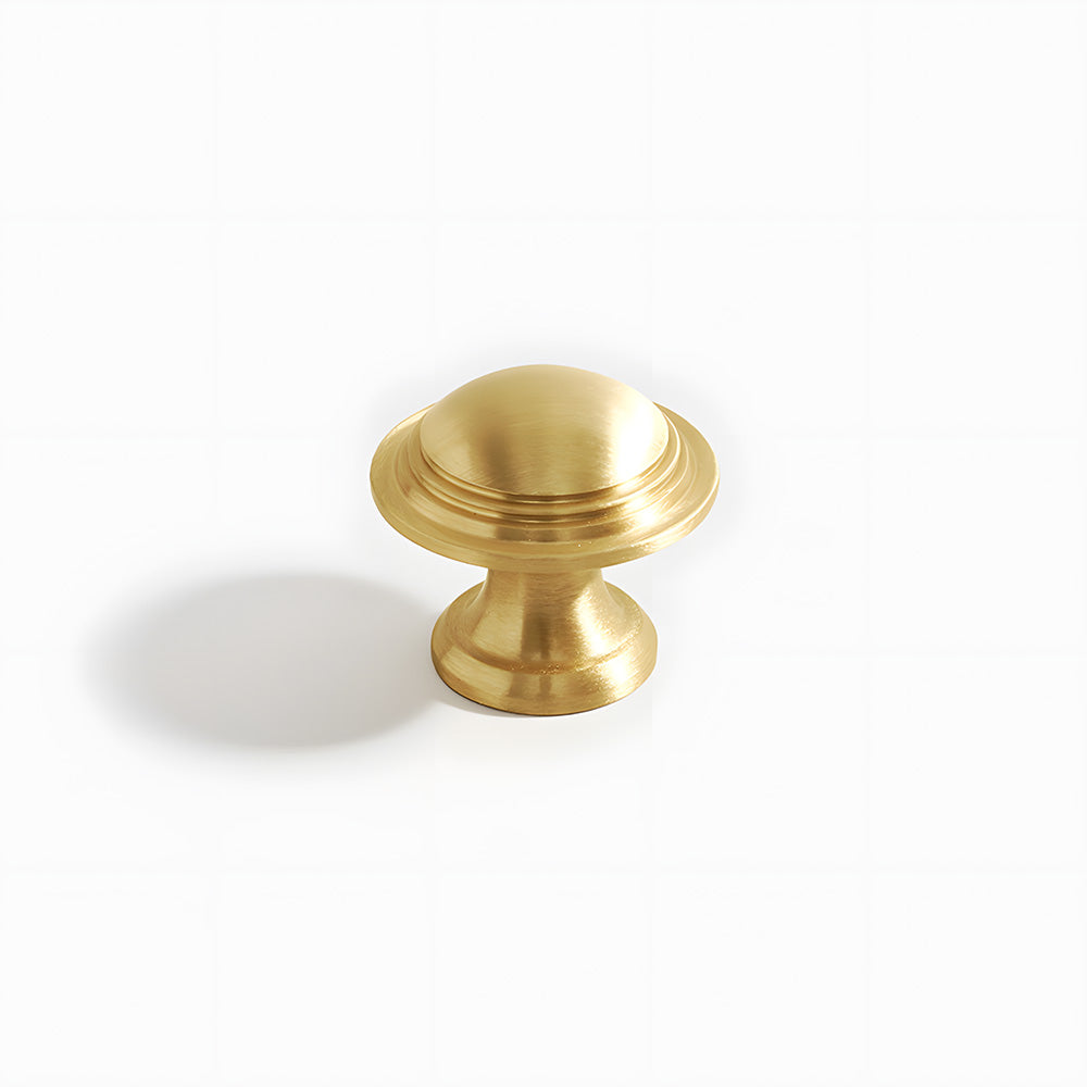 brass gold cabinet knobs decor