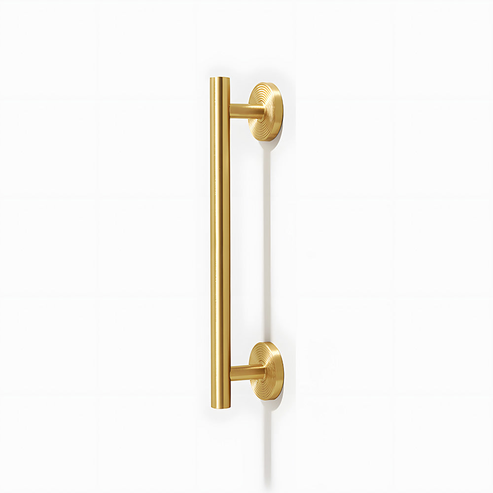 contemporary brass gold cabinet handles