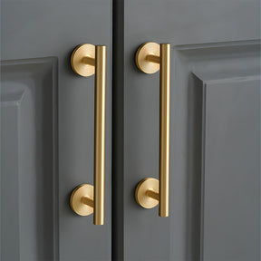 modern brass gold cabinet handles