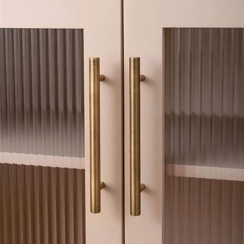 Luxury Simple Brass Drawer Pulls Cabinet Handles