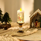 Warm Transparent Candles Plastic LED Christmas Lightings