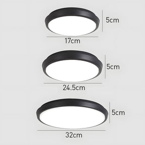 Modern IP65 Waterproof Round Outdoor LED Ceiling Light