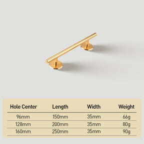 Simple Cabinet Handle with Round Base and Round Handle