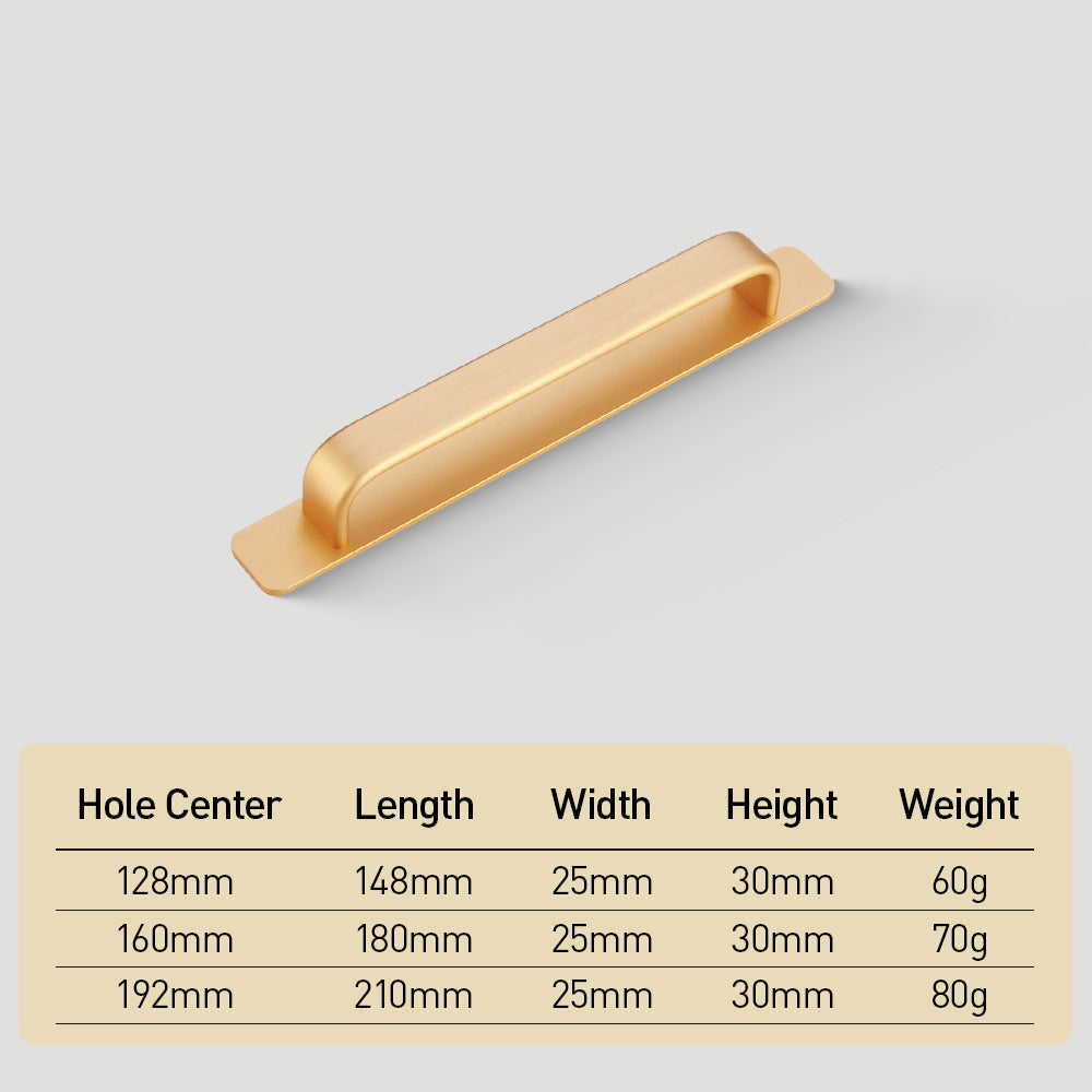 No-drill Adhesive Window Cabinet Backplate Handles