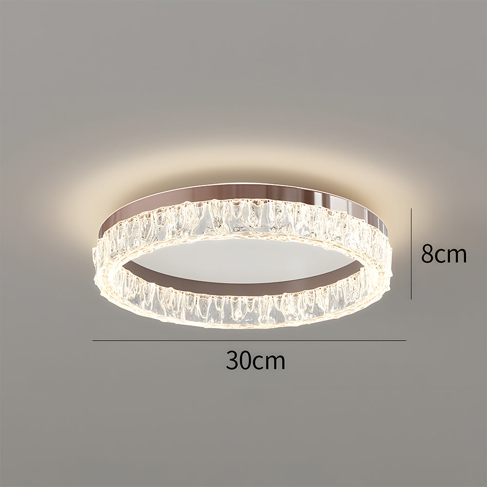 Modern Round Crystal LED Ceiling Lighting