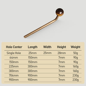 Modern Antique Bronze Aluminum alloy Cabinet Pulls and Handles