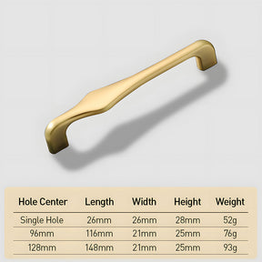 Premium Zinc Alloy European Style Wardrobe Cabinet Handles