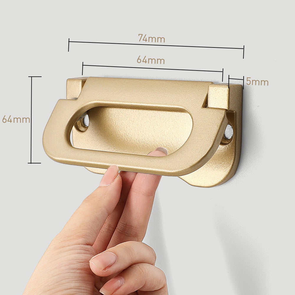 Modern Hidden Flush Kitchen Cabinet Handles
