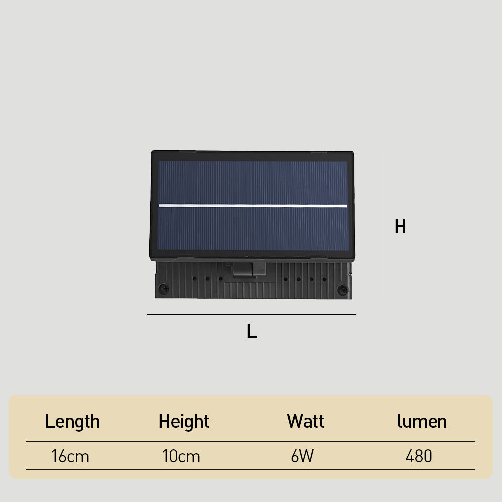 IP65 Up & Down Waterproof External Solar Garden Wall Lamp