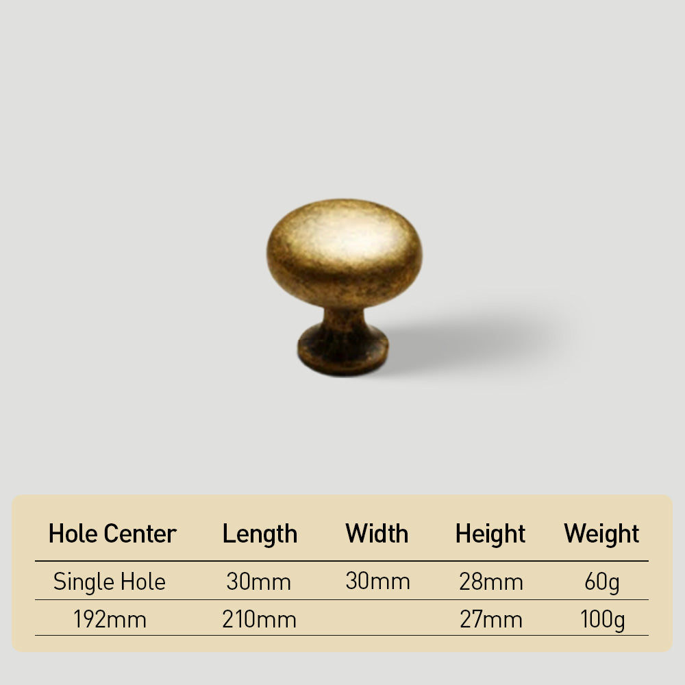 Antique Bronze Cupboard Handles & Knobs
