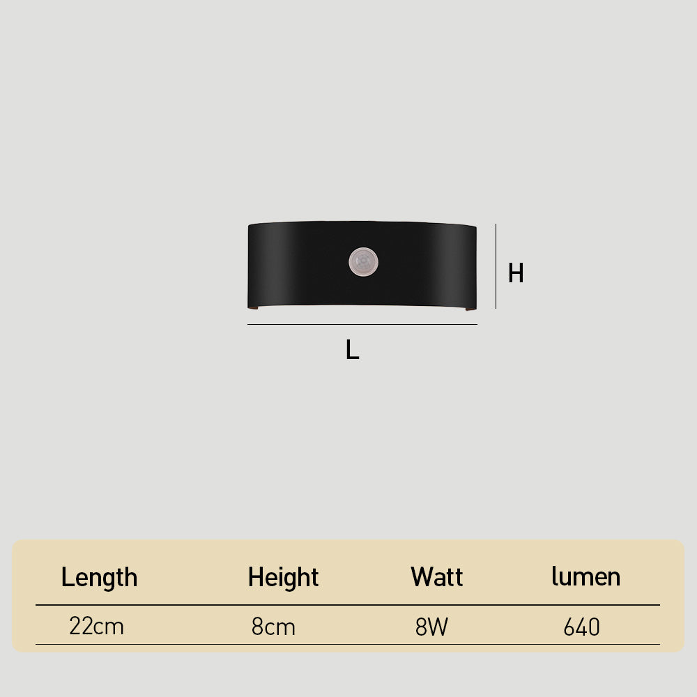 Modern IP65 Up and Down LED Outdoor Wall Lights
