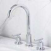 Brass Widespread 2-handle Sink Tap_Chrome