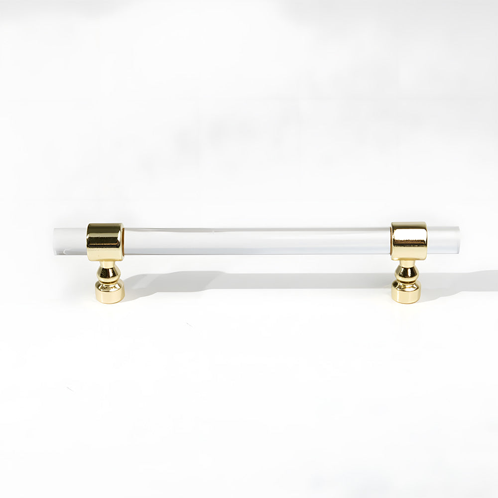 clear gold cabinet handles modern design