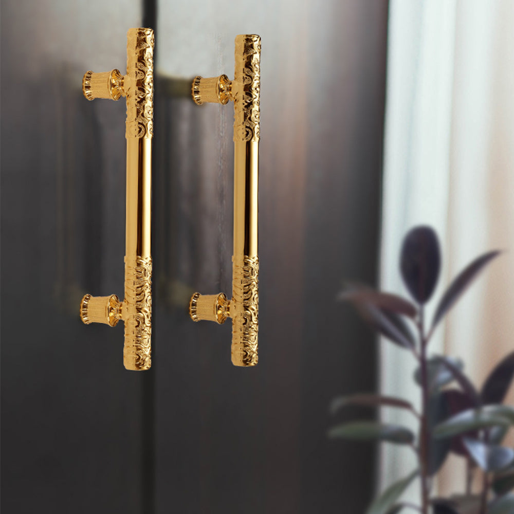 Modern T Shaped Gold Kitchen Cabinet Handles