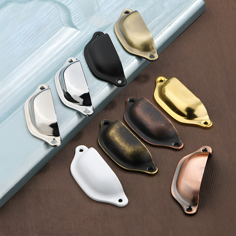Vintage Shell Cupboard Cup Handles