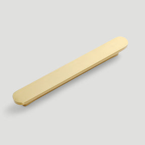 Oval Solid Brass Kitchen Edge Cabinet Handles