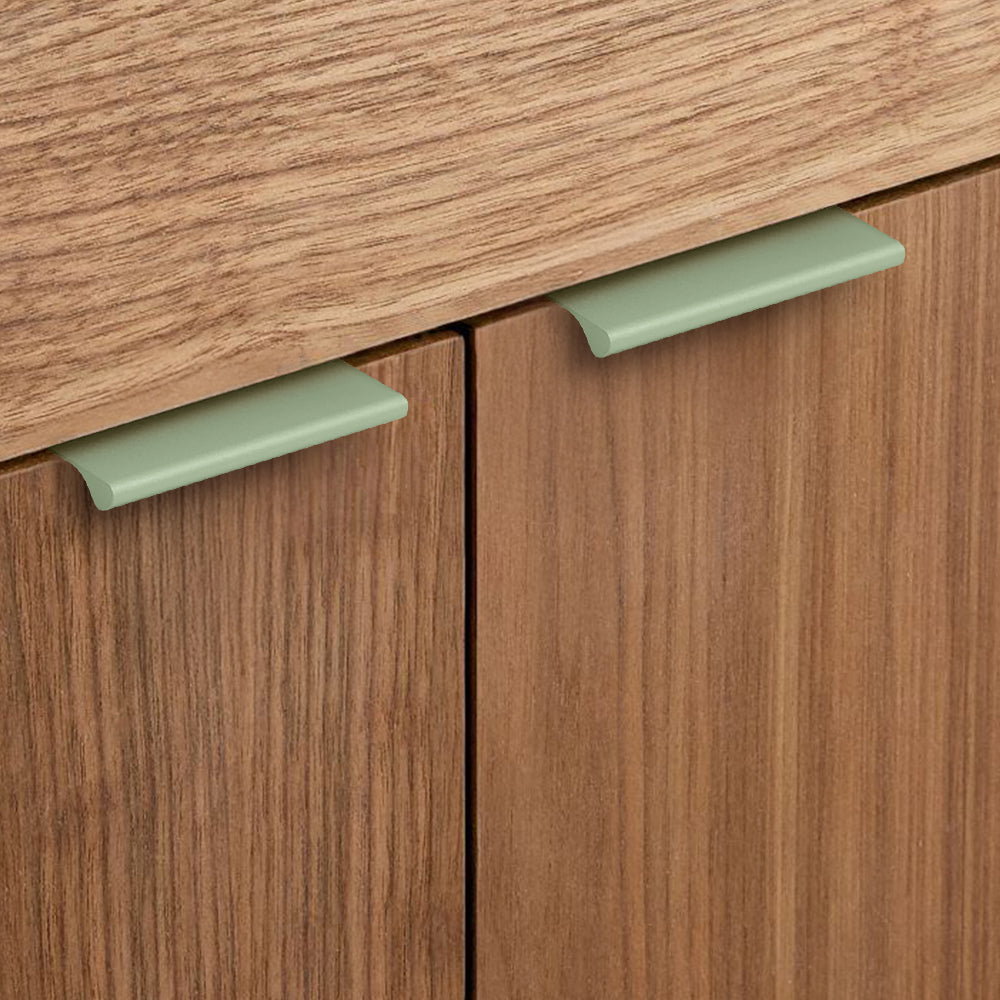 Modern Colorful Long Cabinet Edge Finger Pulls For Kitchen