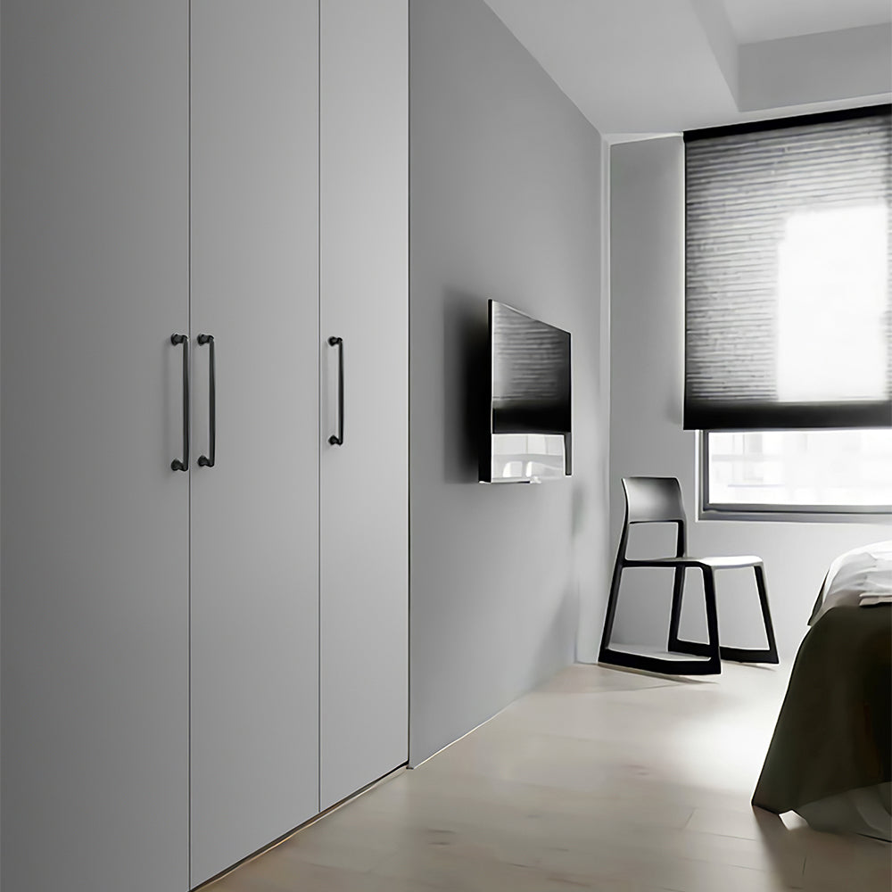 Simple Zinc Alloy Cabinet Wardrobe Handle