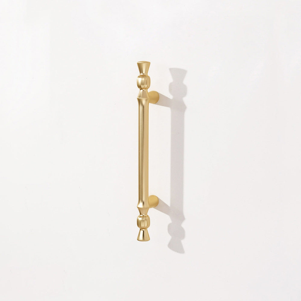 Modern Minimalist Gold Pulls for Cabinets Wardrobes