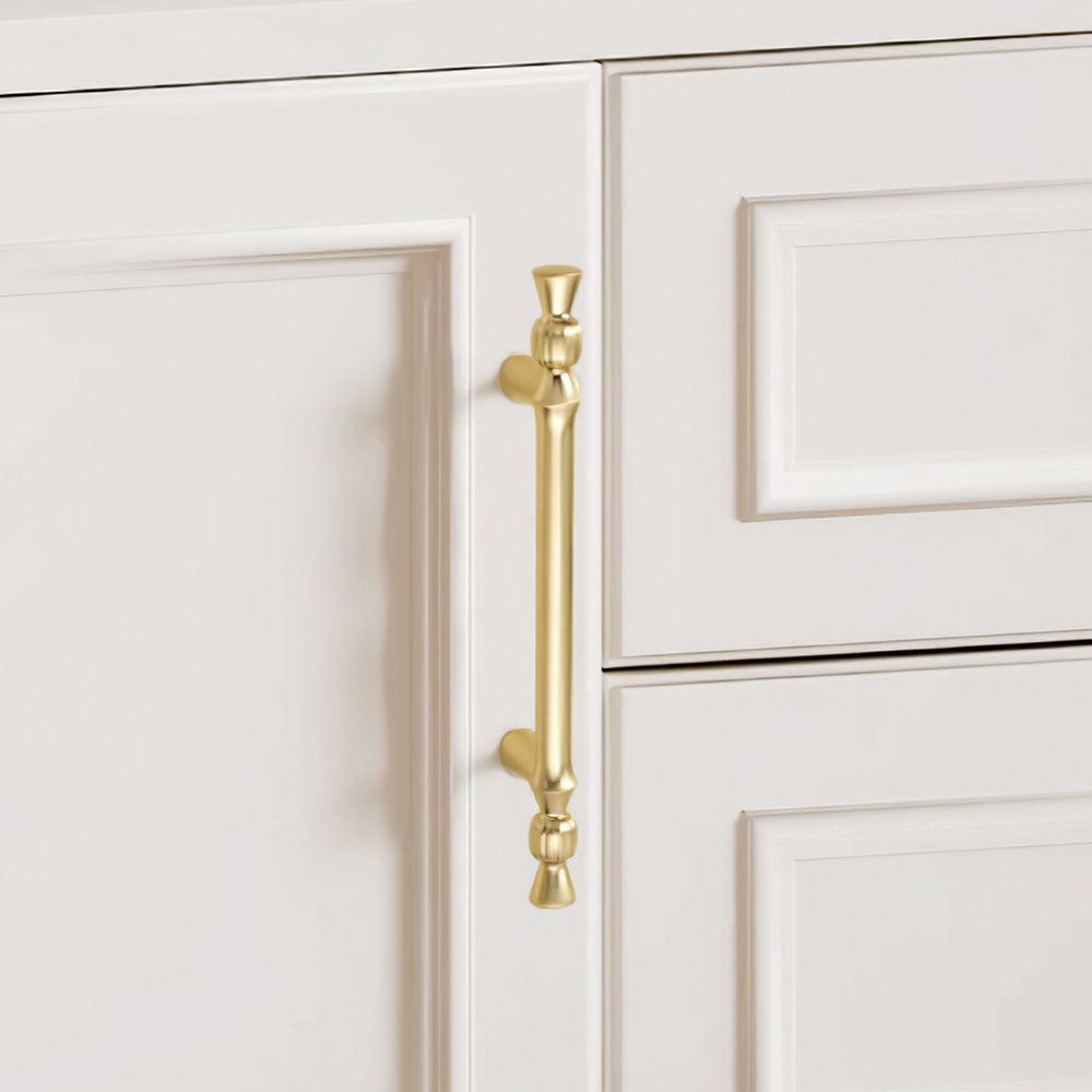 Modern Minimalist Gold Pulls for Cabinets Wardrobes