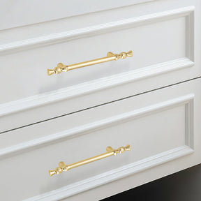 Modern Minimalist Gold Pulls for Cabinets Wardrobes