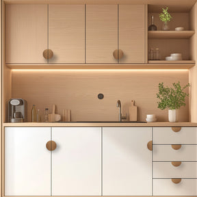 Modern Semicircle Cabinet Edge Pulls