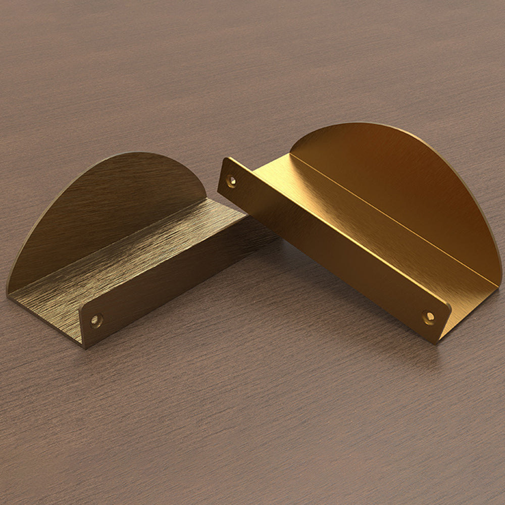 Modern Semicircle Cabinet Edge Pulls