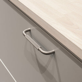 Modern Solid Aluminum Alloy Knurled Cabinet and Drawer Handles