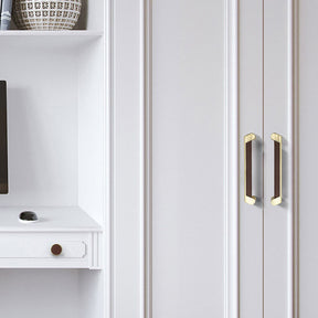 Stylish Brass Wardrobe Handles