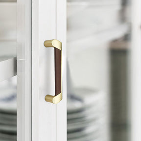 Stylish Brass Wardrobe Handles