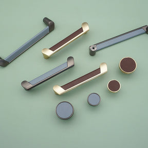 Stylish Brass Wardrobe Handles