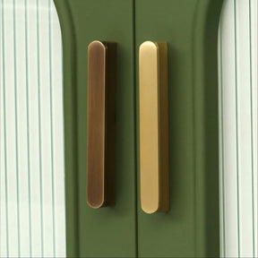 Simple Bronze Brass Cabinet Handles For Kitchen