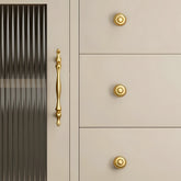 French Style Solid Brass Cabinet Drawer Handles