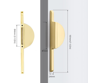 Unique Semicircle Cabinet Handles
