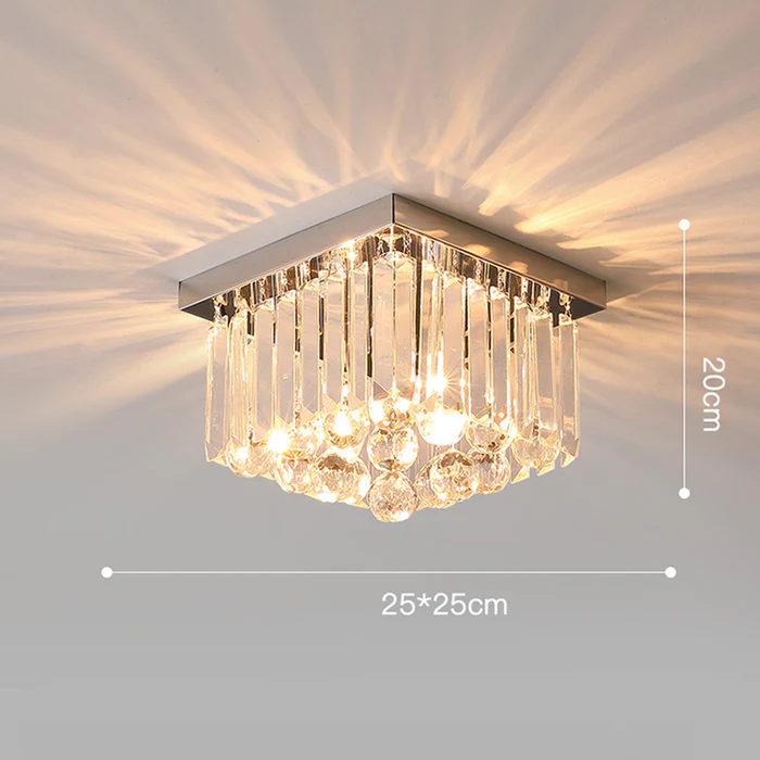 Contemporary Modern Crystal Living Room Ceiling Lighting