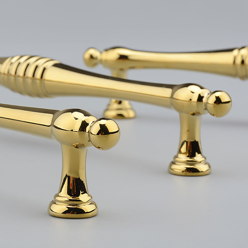 Modern Luxury Gold Bar Cabinet Pull Handles